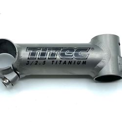 Titec Titanium Stem 1” Threadless 25.4 Clamp Mtb / Road Bike 100mm