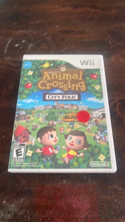 Wii animal crossing  city folk