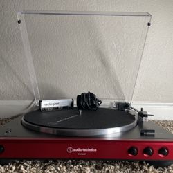Audio-Technica AT-LP60XBT Red/black