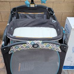 Graco Pack 'N Play Portable Baby Playpen and Changing Crib, 🛌