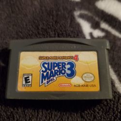 Gameboy Advance Super Mario Bros 3 
