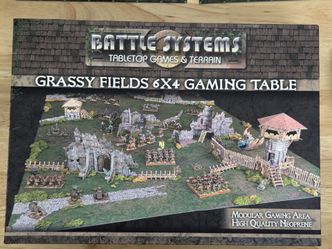 Battle Systems Grassy Fields 6x4 Gaming Table