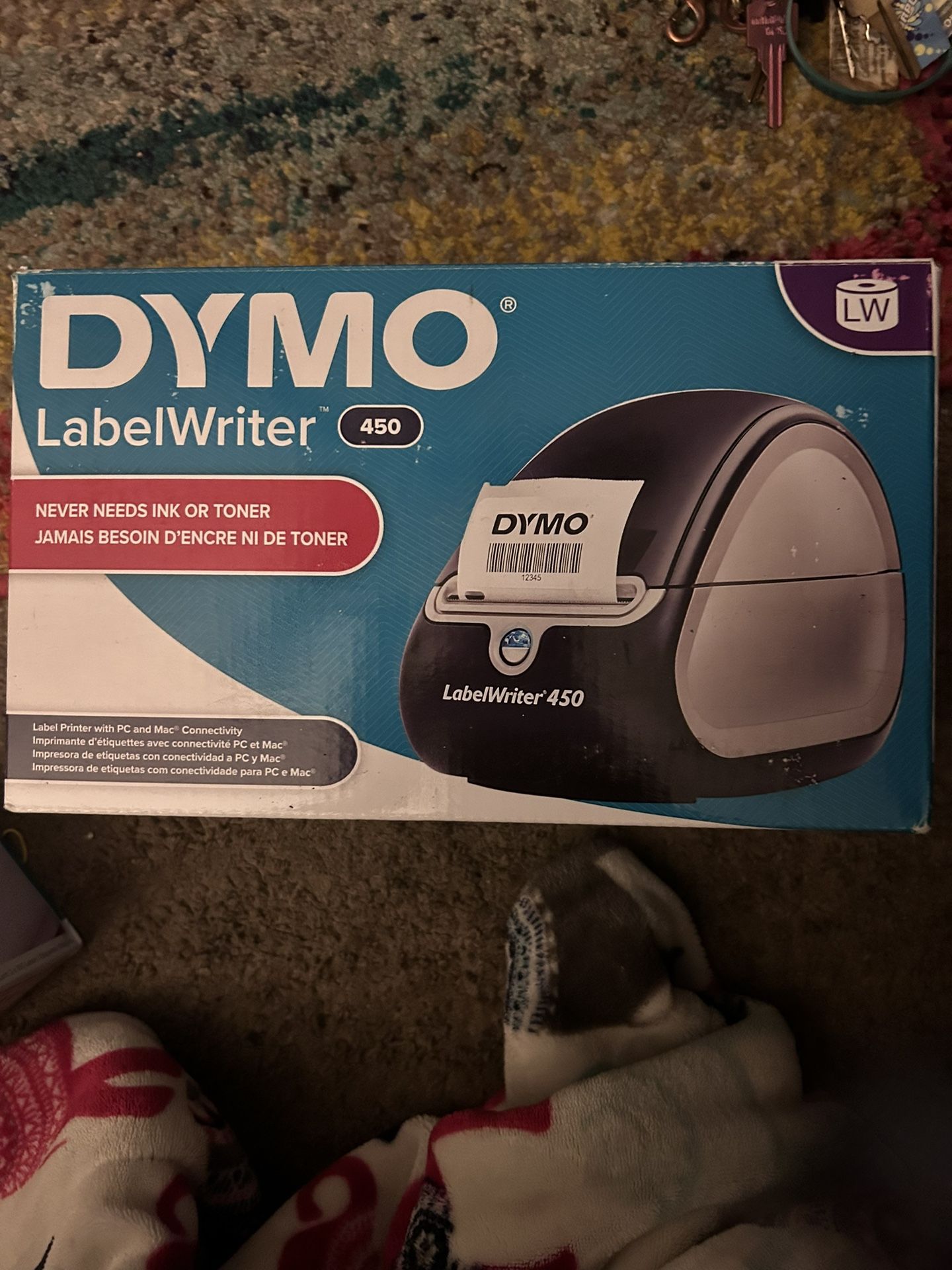 DYMO Label Printer | LabelWriter 450 Direct Thermal Label Printer,
