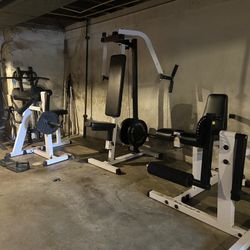 3 Gym Machines 