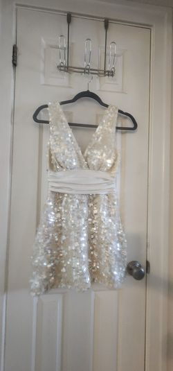 Junior Sequins Dress SMALL