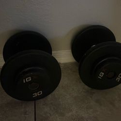Used 30lbs Dumbbells 