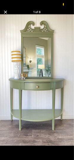 Entryway or Accent Table (Half moon)