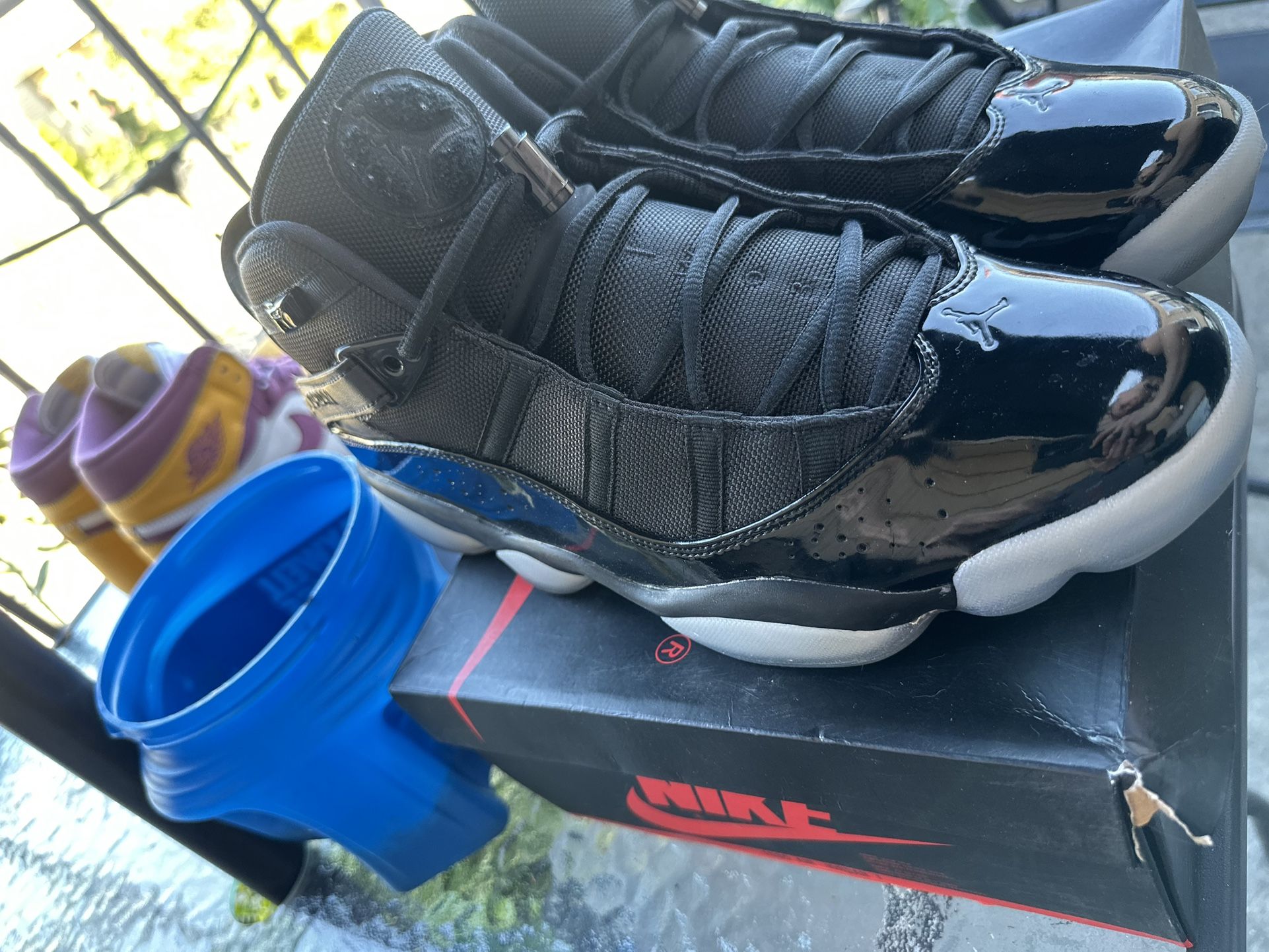 Size 12 Jordans Wore 1 Time No Damage Grate Condition
