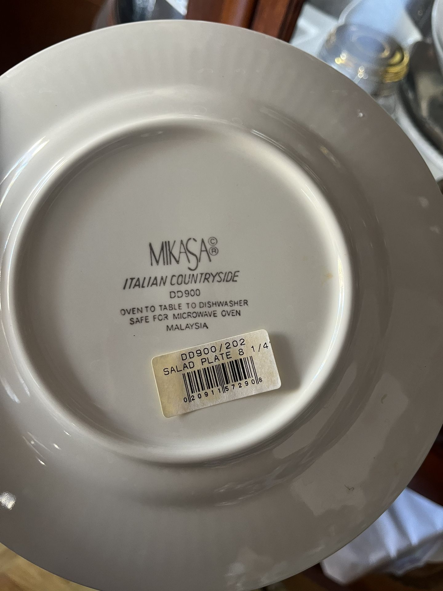 Mikasa Plates