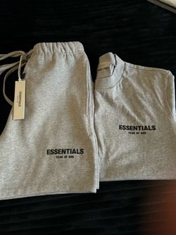 Essentials tee and shorts
