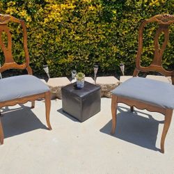 2 VINTAGE ETHAN ALLEN CHAIRS MADE In USA