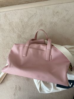 Away Travel Pink Leather Large Tote Bag