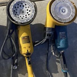 Grinders Dewalt & Makita 