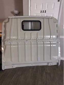 Ram Promaster Bulkhead with sliding window