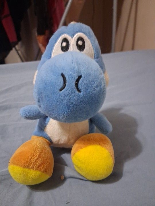Blue Yoshi Plush Sanji