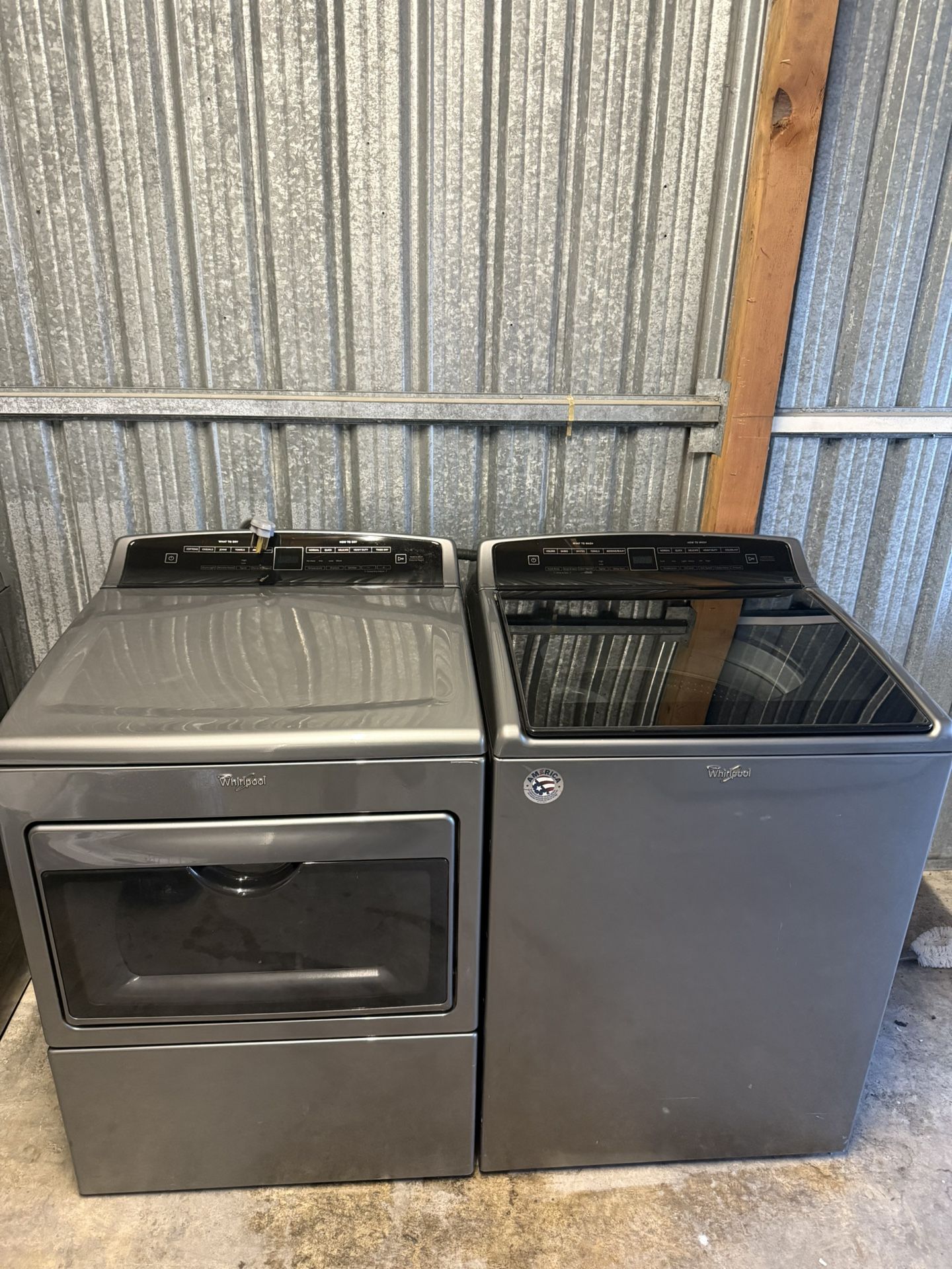 Whirlpool Washer And Dryer