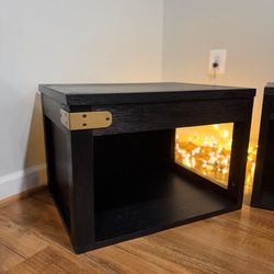 Pair of Multi-Use Gallery Cubes 