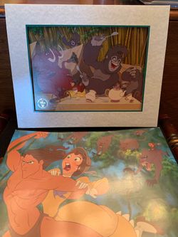 Disney Tarzan Lithograph