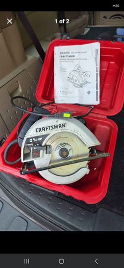 Craftsman 7-1/4" 2-1/4 HP Circular Saw