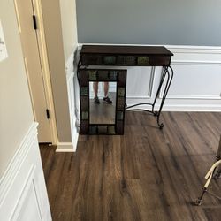Decorative Console Table With Mirror