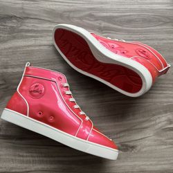 Christian Louboutin Orlato High Pink NEW size 12.5 (45.5 EU) Men’s