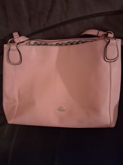Coach leather purse