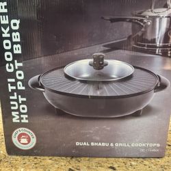 Chef’s Counter Multi Cooker – Hot Pot/BBQ – $5