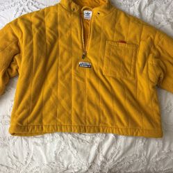 Yellow Adidas Sweater 