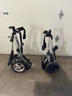 Folding Golf Push Carts – Set of 2