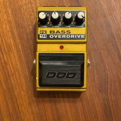 Dod Bass Overdrive Pedal