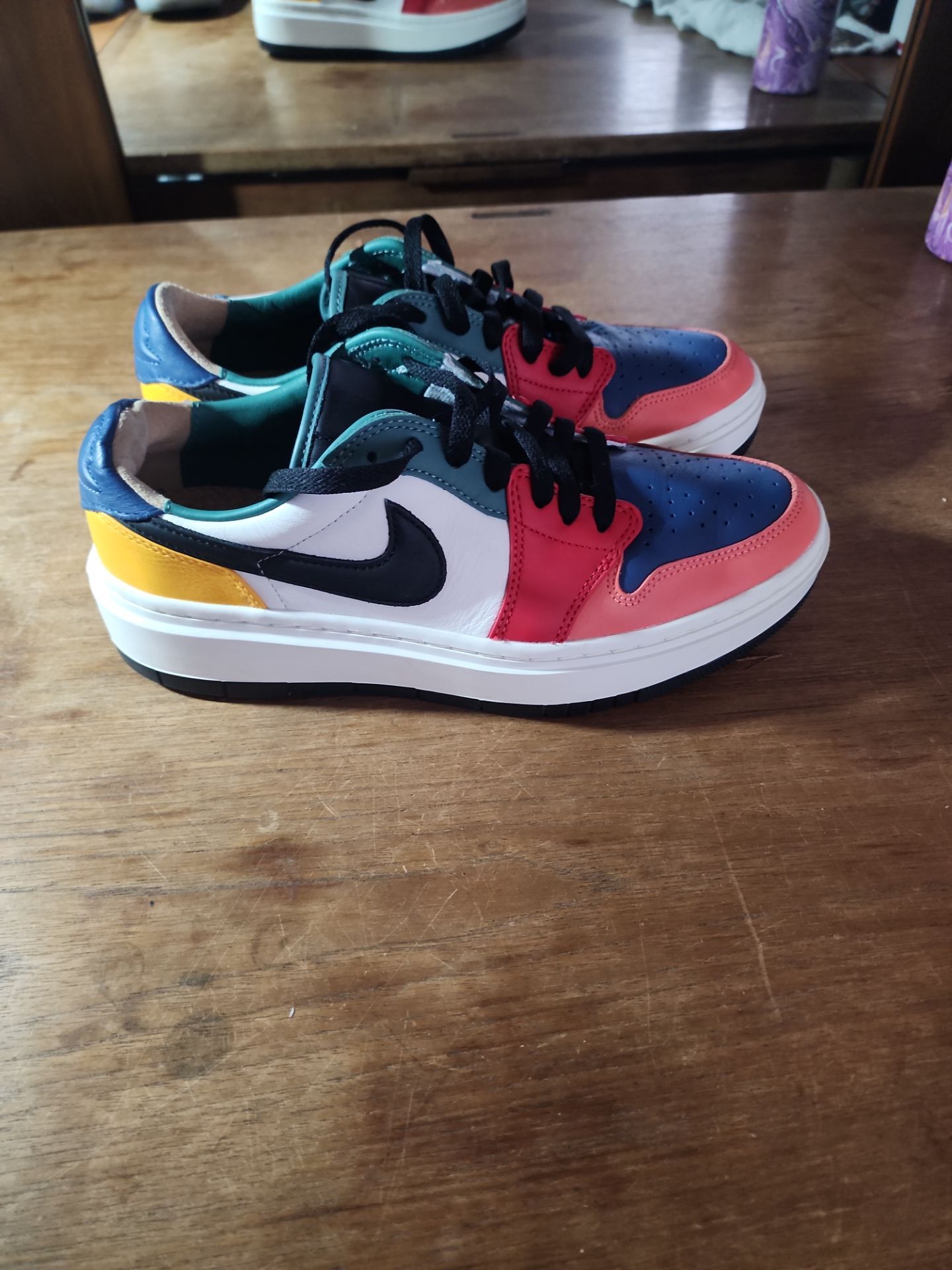 Nike Air Jordan 1 Low Multicolor Men's Size 10.5