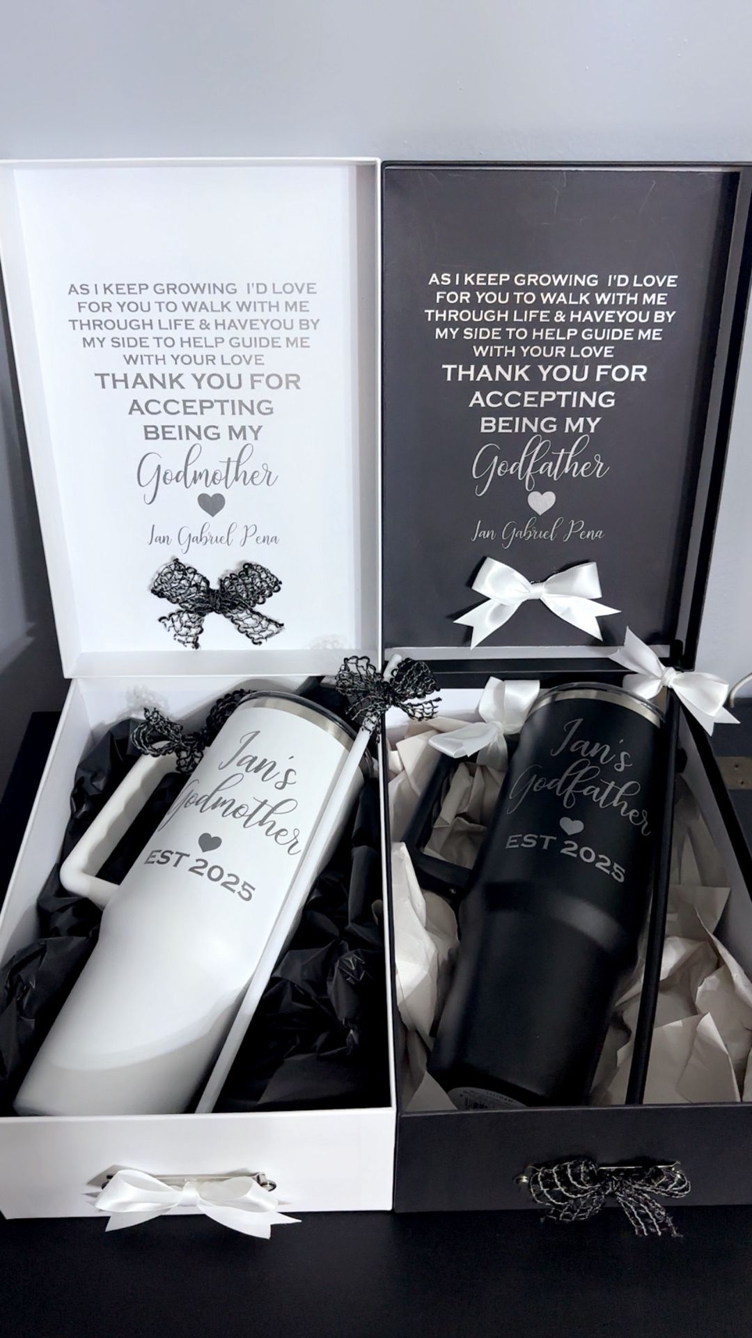 Cajas Para Padrinos Godparent Proposal Boxes