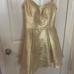 Gold Party Dress