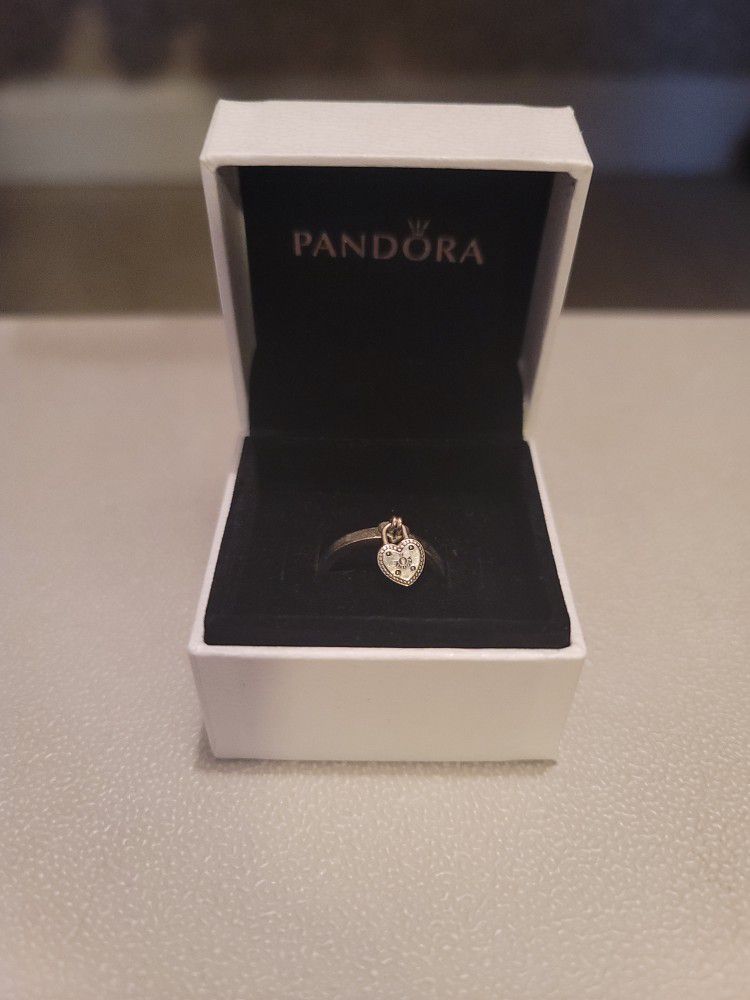 Pandora Dangle Heart Ring