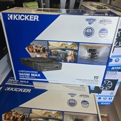 Kicker 10" Hideaway With Amp Built In