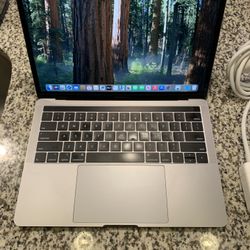 2018 MacBook Pro 13-inch Retina Display Touch Bar 2.3ghz Quad Core Intel  i5 Sequoia macOS 8gb Ram 256gb Ssd With Charger Works Great 
