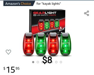 LED Safety Lights- 4pk