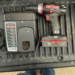 Craftsman 19.2 Volt Drill And Charger