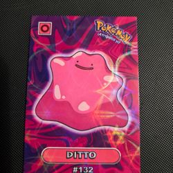 Unusual Ditto Pokemon Card