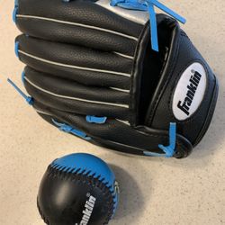 Kid Glove And Baseball Franklin 