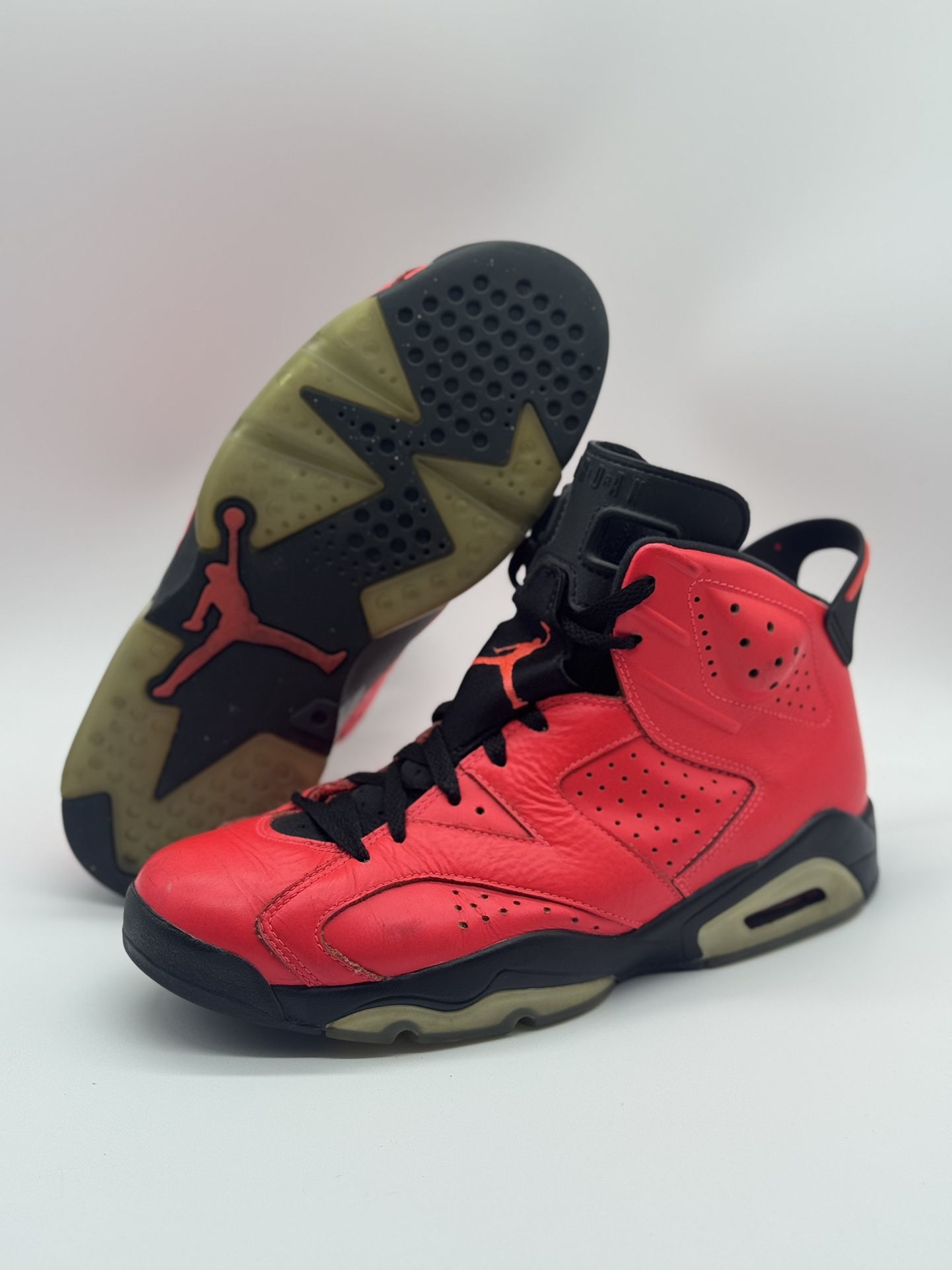 Nike Air Jordan 6 Infrared 23 (Toro) 384664-623 Men’s Size 9