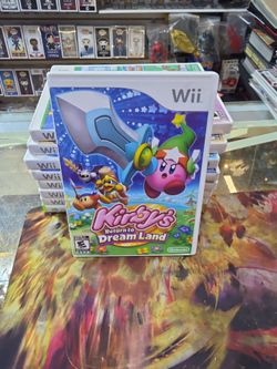 Kirby's Return to Dream Land Nintendo Wii Complete CIB Tested & Working