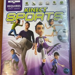 Xbox 360 Kinect Kinect Sports video game