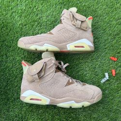 Jordan 6 Travis Scott British Khaki