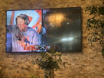 90 inch TV Used