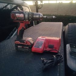 Milwaukee cordless drill and charger