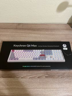 Keychron Q6 Max Full Size Wireless Mechanical Keyboard