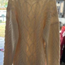 Mid Town Hand Knitted Pure Wool Sweater