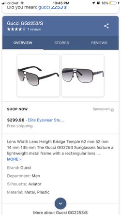 Gucci Sunglasses Made in Italy