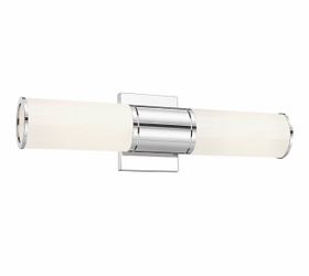 Bathroom Light Fixtures, 2-Light Vanity Lights for Mirror with Milk Glass Shade 1 pack